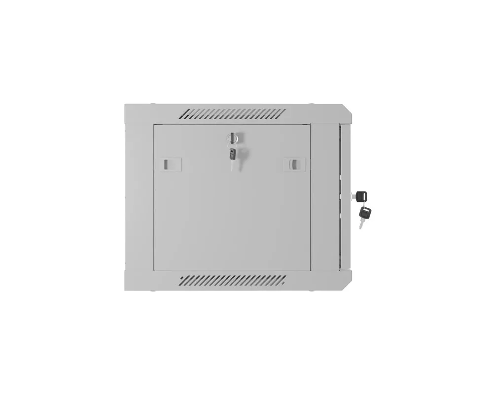 Сървърен шкаф Lanberg rack cabinet 19" wall-mount 6U/600x450 with perforated door grey (flat pack) 8