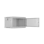 Сървърен шкаф Lanberg rack cabinet 19" wall-mount 6U/600x450 with perforated door grey (flat pack) 3
