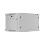 Сървърен шкаф Lanberg rack cabinet 19" wall-mount 6U/600x450 with perforated door grey (flat pack) 6