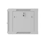 Сървърен шкаф Lanberg rack cabinet 19" wall-mount 6U/600x450 with perforated door grey (flat pack) 9