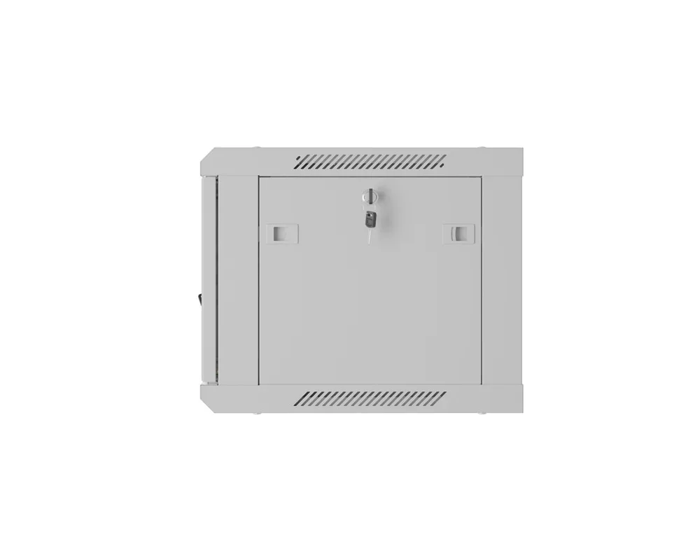 Сървърен шкаф Lanberg rack cabinet 19" wall-mount 6U/600x450 with perforated door grey (flat pack) 9