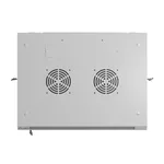 Сървърен шкаф Lanberg rack cabinet 19" wall-mount 6U/600x450 with perforated door grey (flat pack) 10