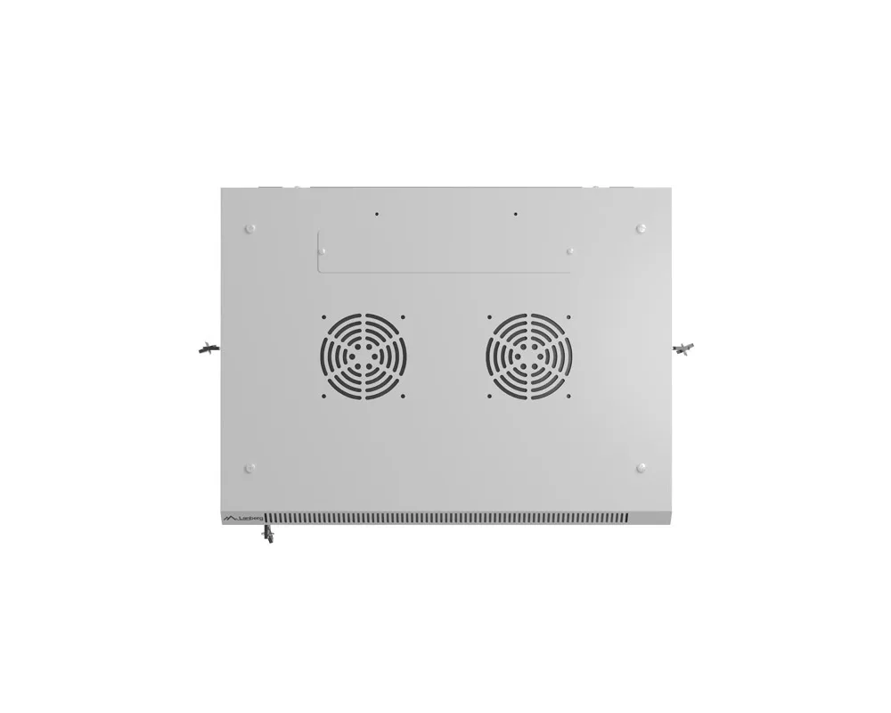 Сървърен шкаф Lanberg rack cabinet 19" wall-mount 6U/600x450 with perforated door grey (flat pack) 10