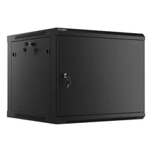  Lanberg rack cabinet 19" wall-mount 9U/600x600 for self-assembly with metal door black (flat pack) 902827 WF01-6609-00B на топ цена - PIC.bg