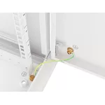 Сървърен шкаф Lanberg rack cabinet 19" wall-mount 9U/600x600 for self-assembly with metal door grey (flat pack) 7