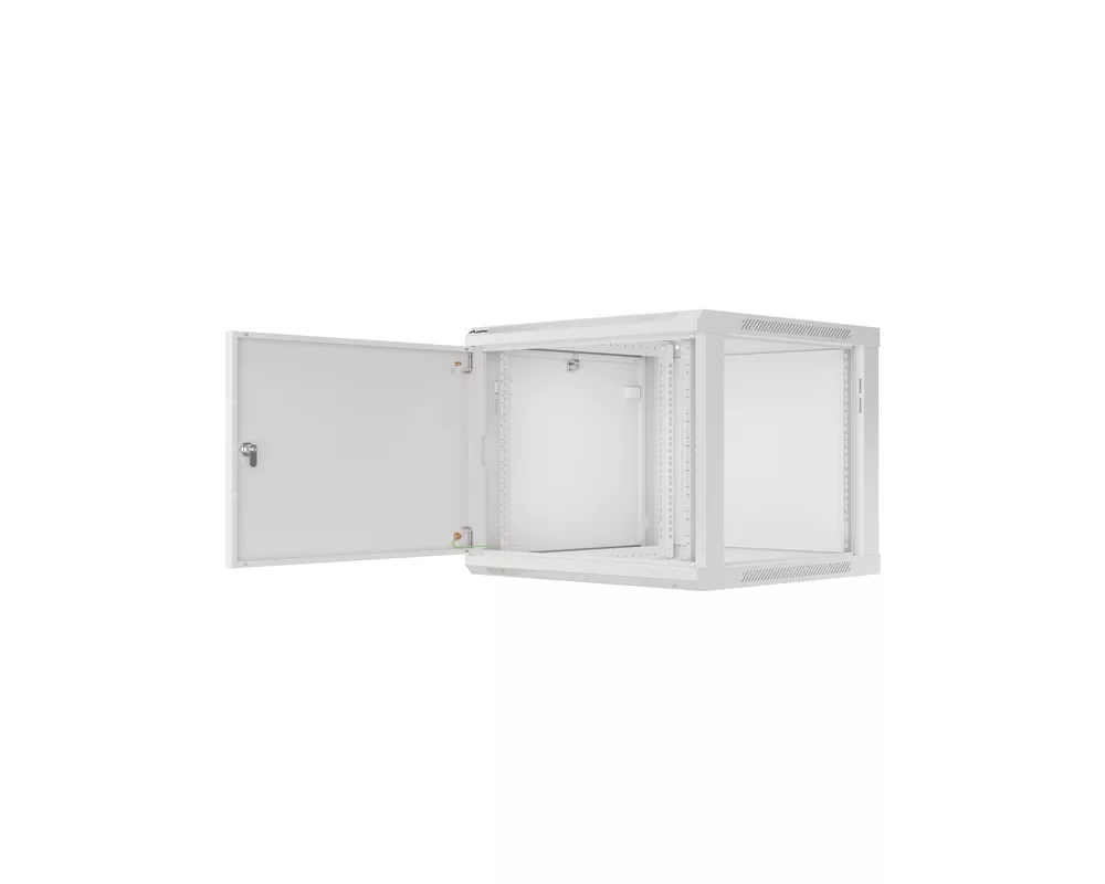 Сървърен шкаф Lanberg rack cabinet 19" wall-mount 9U/600x600 for self-assembly with metal door grey (flat pack) 5