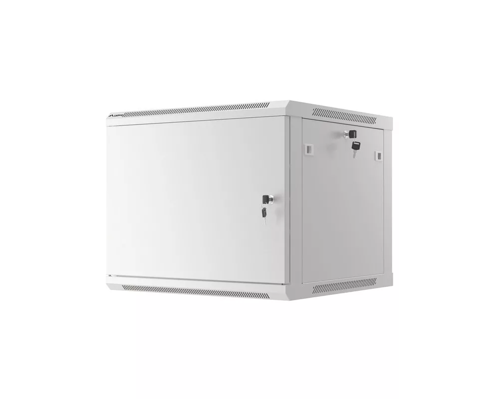 Сървърен шкаф Lanberg rack cabinet 19" wall-mount 9U/600x600 for self-assembly with metal door grey (flat pack) 3