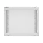 Сървърен шкаф Lanberg rack cabinet 19" wall-mount 9U/600x600 for self-assembly with metal door grey (flat pack) 10