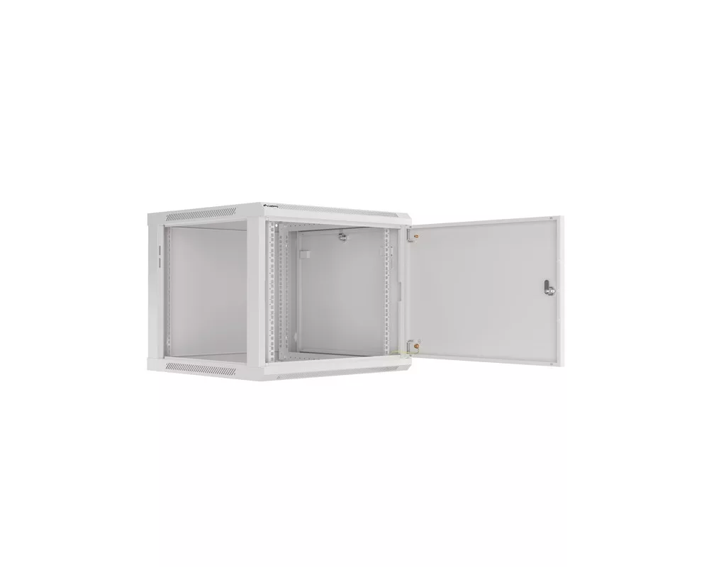 Сървърен шкаф Lanberg rack cabinet 19" wall-mount 9U/600x600 for self-assembly with metal door grey (flat pack) 2