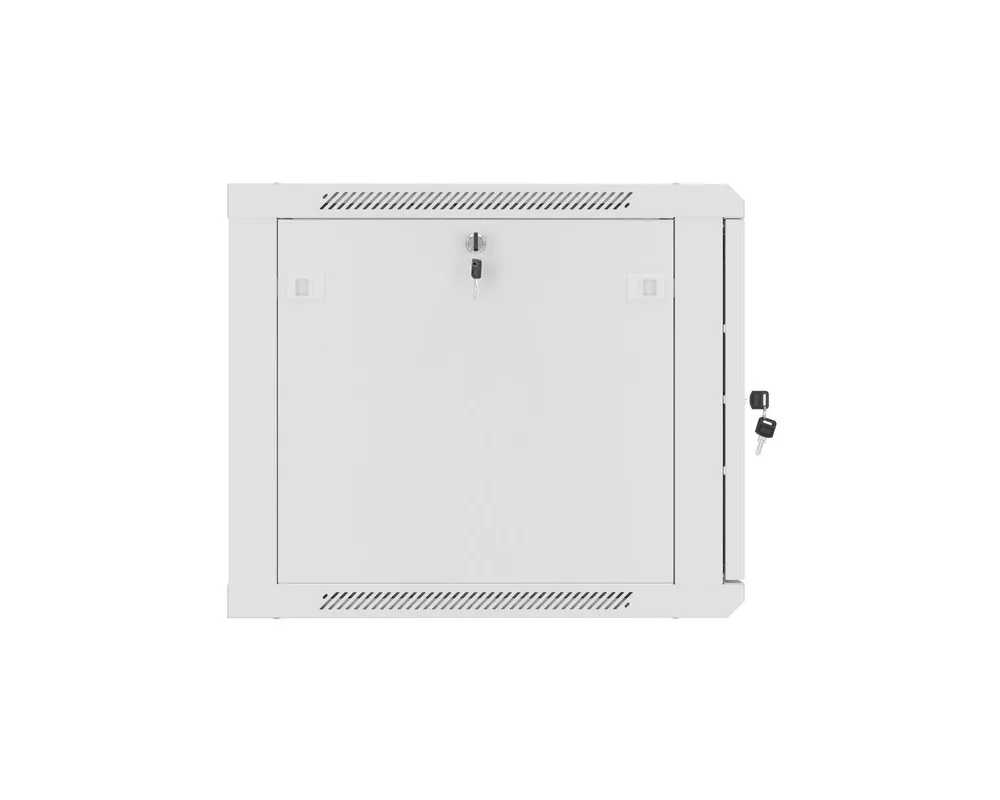Сървърен шкаф Lanberg rack cabinet 19" wall-mount 9U/600x600 for self-assembly with metal door grey (flat pack) 6