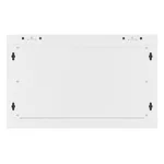 Сървърен шкаф Lanberg rack cabinet 19" wall-mount 6U/600x600 for self-assembly with metal door grey (flat pack) 11