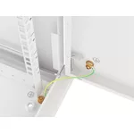 Сървърен шкаф Lanberg rack cabinet 19" wall-mount 6U/600x600 for self-assembly with metal door grey (flat pack) 2
