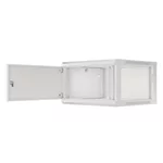 Сървърен шкаф Lanberg rack cabinet 19" wall-mount 6U/600x600 for self-assembly with metal door grey (flat pack) 3