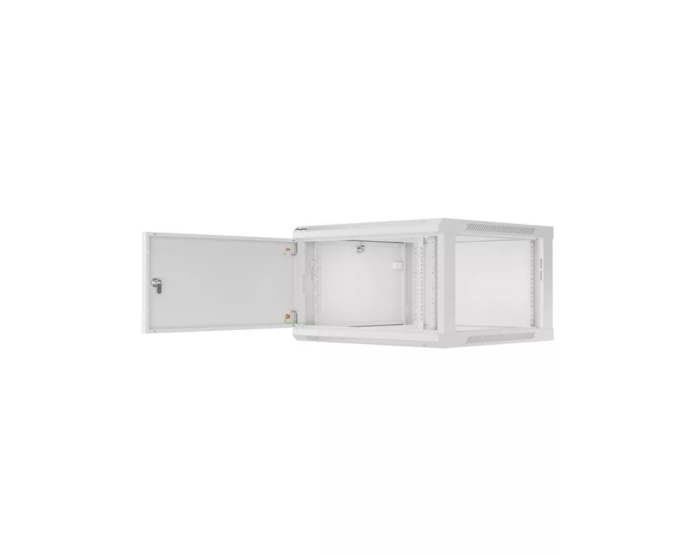 Сървърен шкаф Lanberg rack cabinet 19" wall-mount 6U/600x600 for self-assembly with metal door grey (flat pack) 3
