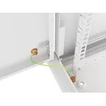 Сървърен шкаф Lanberg rack cabinet 19" wall-mount 6U/600x600 for self-assembly with metal door grey (flat pack) 4