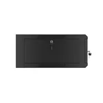Сървърен шкаф Lanberg rack cabinet 19" wall-mounted 4U 600 fast assembly (flat pack) black 7