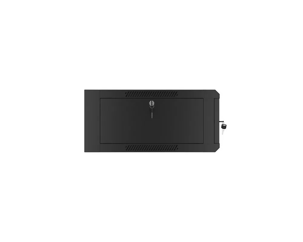 Сървърен шкаф Lanberg rack cabinet 19" wall-mounted 4U 600 fast assembly (flat pack) black 7