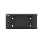 Сървърен шкаф Lanberg rack cabinet 19" wall-mounted 4U 600 fast assembly (flat pack) black 8