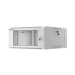Сървърен шкаф Lanberg rack cabinet 19" wall-mounted 4U 600 fast assembly (flat pack) grey 8