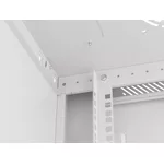 Сървърен шкаф Lanberg rack cabinet 19" wall-mount 9U/600x450 for self-assembly with metal door grey (flat pack) 6