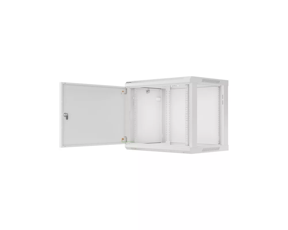 Сървърен шкаф Lanberg rack cabinet 19" wall-mount 9U/600x450 for self-assembly with metal door grey (flat pack) 3