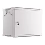 <span>Сървърен шкаф</span> Lanberg rack cabinet 19" wall-mount 9U/600x450 for self-assembly with metal door grey (flat pack) <span class='catalog-num-in-name'>WF01-6409-00S</span> - 