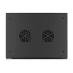Сървърен шкаф Lanberg rack cabinet 19" wall-mount 9U/600x450 for self-assembly with metal door  black (flat pack) 13