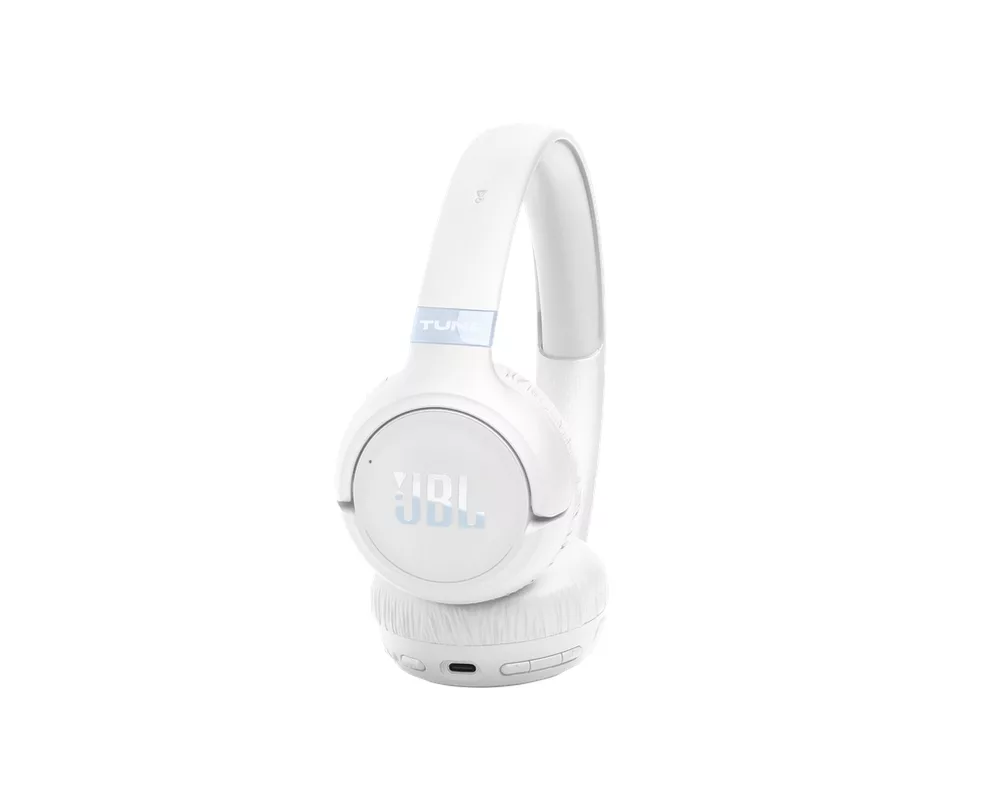 Слушалки JBL TUNE 680NC WHT Wireless on-ear Noise cancelling headphones 5