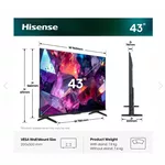 Телевизор Hisense 43" E7S Pro 2