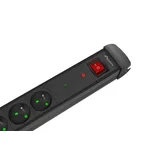 Разклонител Lanberg Surge Protector SP1 5M 5 x French Outlets Black 3