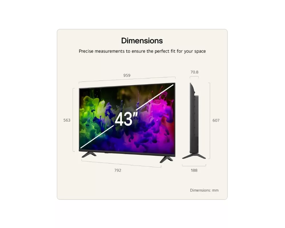 Телевизор LG 43" 43QNED7EB3C 2