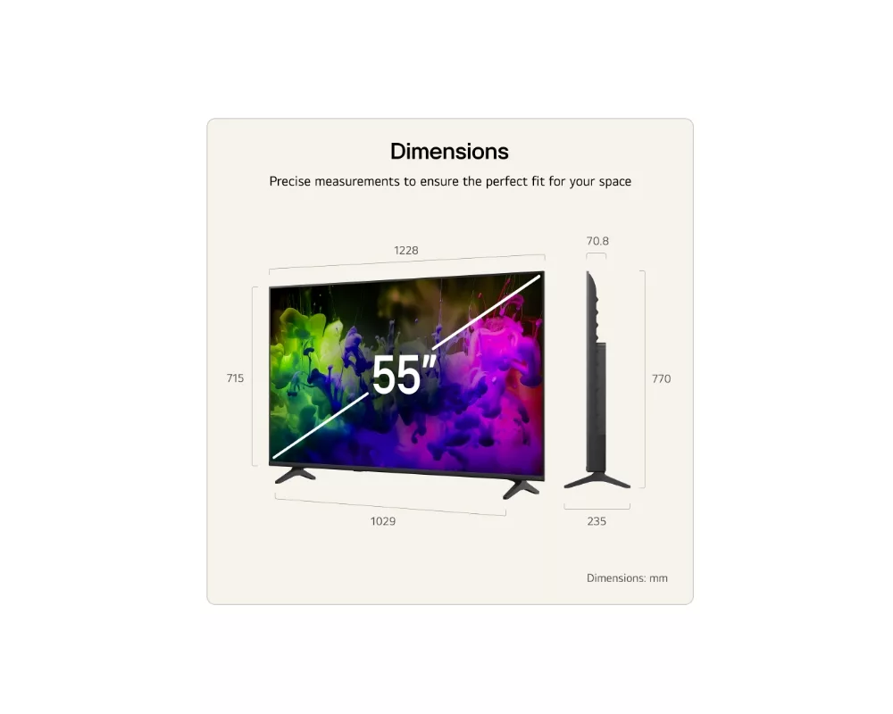 Телевизор LG 55" 55QNED7EB3C 2