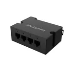 Кабел Lanberg Switch POE Extender DIN-GE4-BT-90W 1 x IN 3 x OUT Gigabit Ethernet DIN Rail BT 90W Metal Clips 4