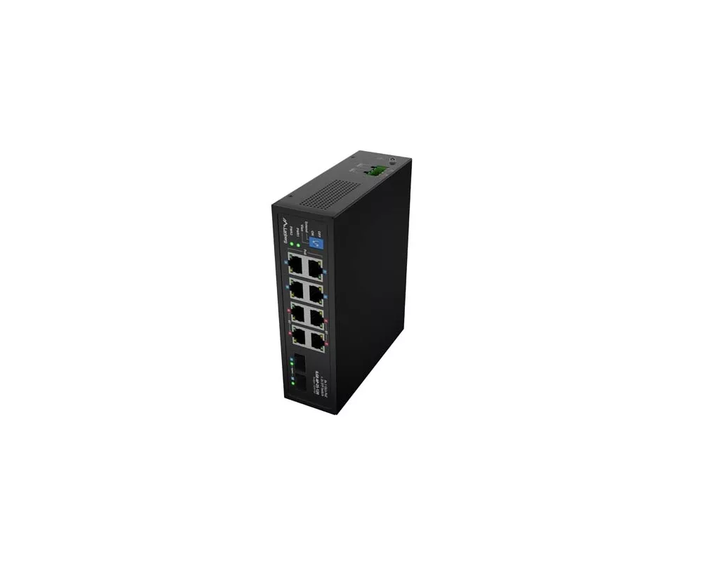 Switch (Комутатор) Lanberg Switch ILGE-8P-2S-120 POE 4 x BT 4 x AT 2 x SFP DIN Unmanagment Gigabit Ethernet 6