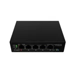 Switch (Комутатор) Lanberg Switch ILFE-4P-1Ge-1S-90 POE 1 x BT 3 x AT SFP/ETH DIN Unmanagment Fast Ethernet 3