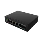 Switch (Комутатор) Lanberg Switch ILFE-4P-1Ge-1S-90 POE 1 x BT 3 x AT SFP/ETH DIN Unmanagment Fast Ethernet 4