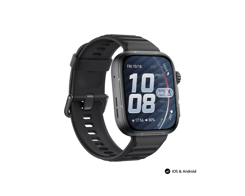 Smart часовник Huawei Watch Fit 5 Pro Niki-B29F Black + Huawei Freebuds SE 4 ANC 4