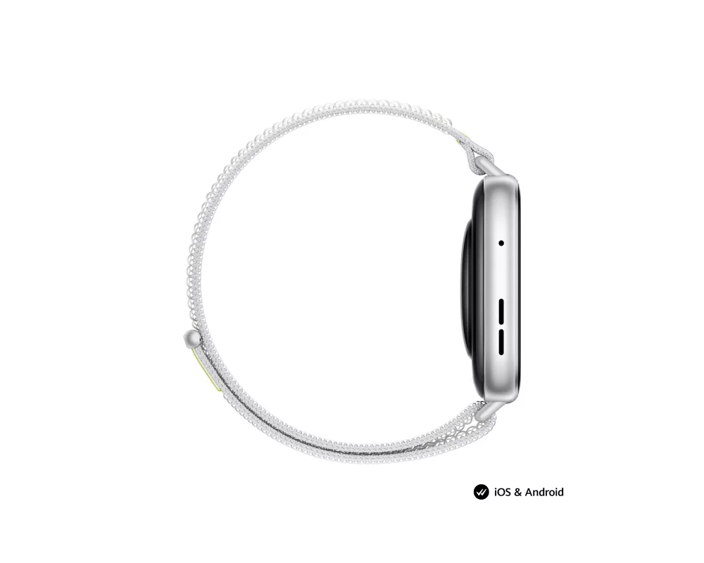 Smart часовник Huawei Watch Fit 5 Niki-B19W Silver + Huawei Freebuds SE 4 ANC 5