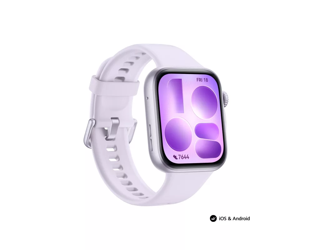 Smart часовник Huawei Watch Fit 5 Niki-B19F Purple + Huawei Freebuds SE 4 ANC 4