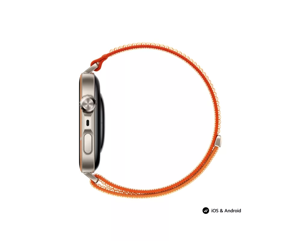 Smart часовник Huawei Watch Fit 5 Pro Niki-B29W Orange + Huawei Freebuds SE 4 ANC 3