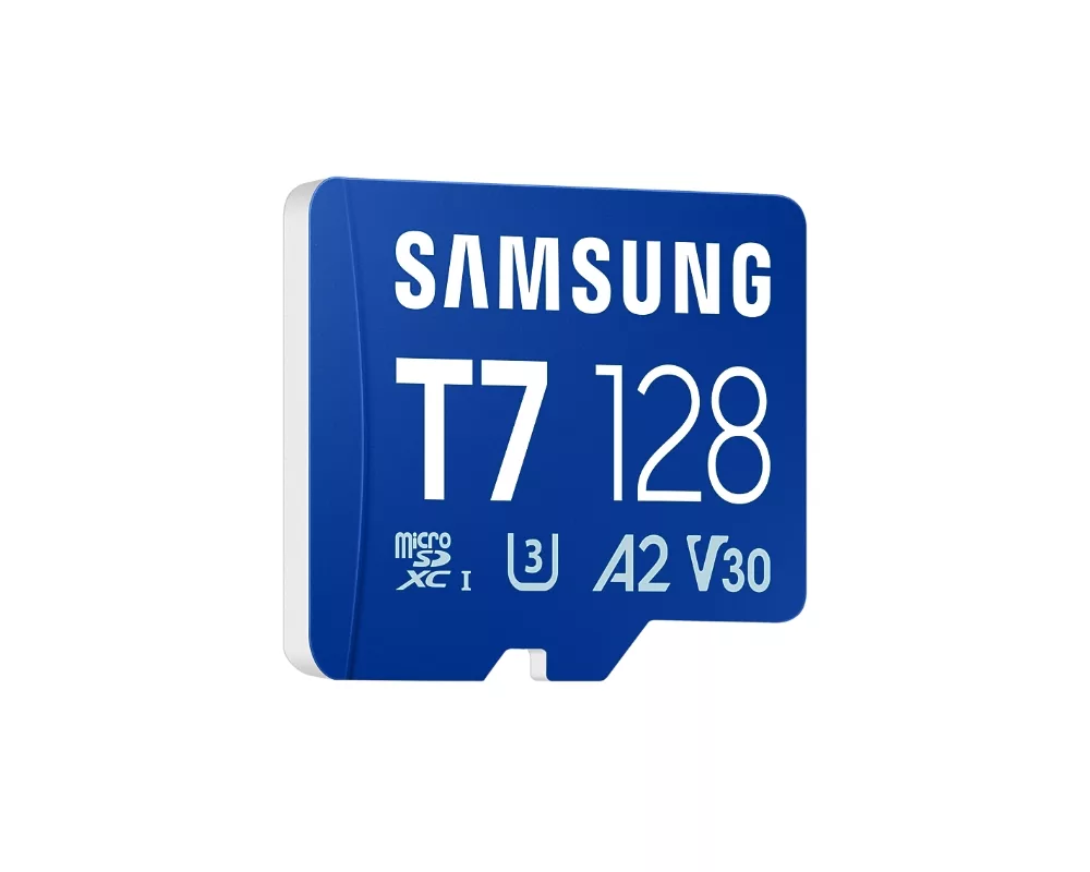 Флаш карта Samsung 128GB micro SD Card T7 UHS-I Transfer Speed up to 170MB/s Class 10 U3 V30 A2 3