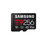 <span>Флаш карта</span> Samsung 256GB micro SD Card T9 UHS-I Read 200MB/s - Write 130MB/s Class 10 U3 V30 A2 <span class='catalog-num-in-name'>MB-MH256T/WW</span> - 