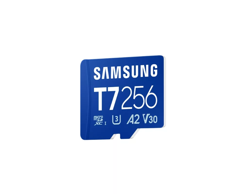 Флаш карта Samsung 256GB micro SD Card T7 UHS-I Transfer Speed up to 170MB/s Class 10 U3 V30 A2 2