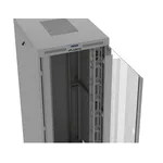 Сървърен шкаф Lanberg Rack Cabinet 19" Free-Standing 47U/800X1000 (FlAT Pack) With Glass Door LCD Grey V2 8