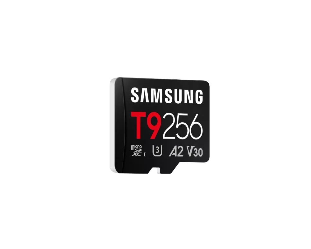 Флаш карта Samsung 256GB micro SD Card T9 UHS-I Read 200MB/s - Write 130MB/s Class 10 U3 V30 A2 with USB Reader 3