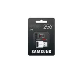 Флаш карта Samsung 256GB micro SD Card T9 UHS-I Read 200MB/s - Write 130MB/s Class 10 U3 V30 A2 with USB Reader 4