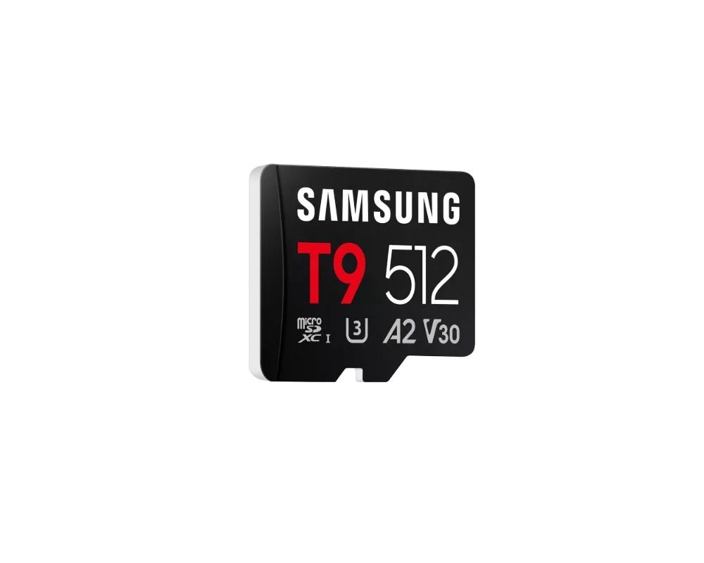 Флаш карта Samsung 512GB micro SD Card T9 UHS-I Read 200MB/s - Write 130MB/s Class 10 U3 V30 A2 with USB Reader 3