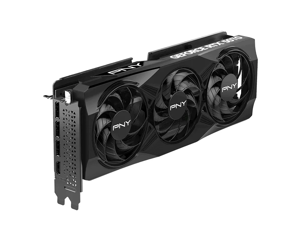 Видеокарта PNY GeForce RTX 5070 12GB GDDR7 OC Triple Fan 4