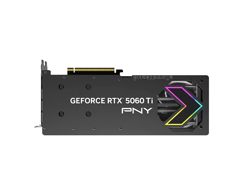 Видеокарта PNY GeForce RTX 5060 Ti 16GB GDDR7 OC EPIC-X RGB Triple Fan 9