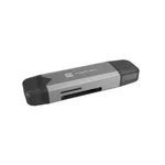 Четец за карти Natec Scarab 3 USB-C/USB-A 3.2 Gen.1 SD/Micro SD Card reader 3